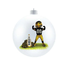 Load image into Gallery viewer, Iowa Spirit Glass Ball Ornament
