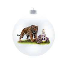 Load image into Gallery viewer, LSU Spirit Glass Ball Ornament
