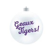 Load image into Gallery viewer, LSU Spirit Glass Ball Ornament
