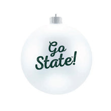 Load image into Gallery viewer, Michigan State Spirit Glass Ball Ornament
