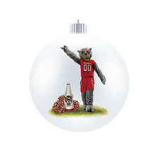 Load image into Gallery viewer, NC State Spirit Glass Ball Ornament
