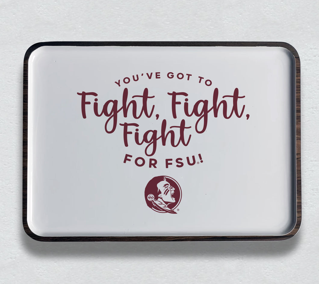 Florida State Spirit Mango Wood Tray