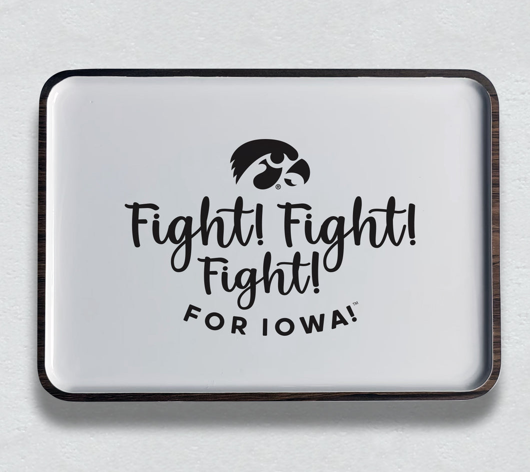 Iowa Spirit Mango Wood Tray