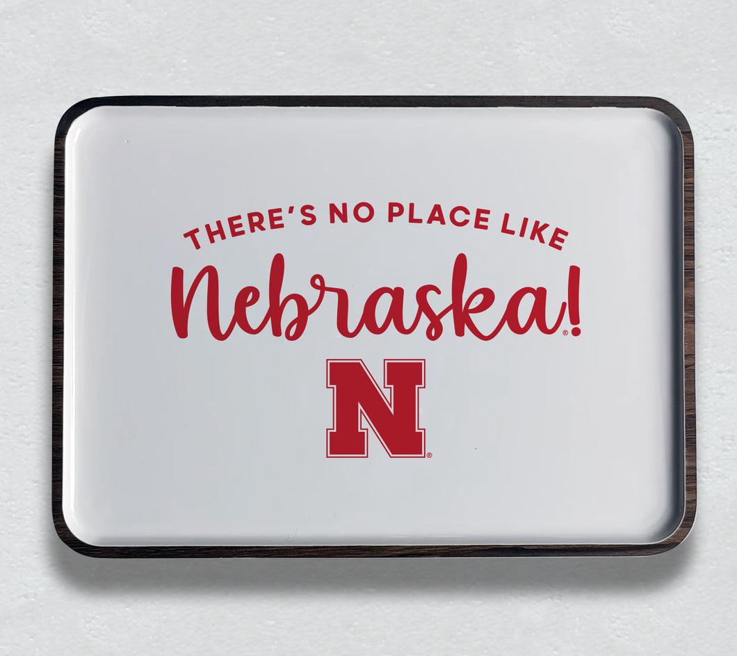 Nebraska Spirit Mango Wood Tray