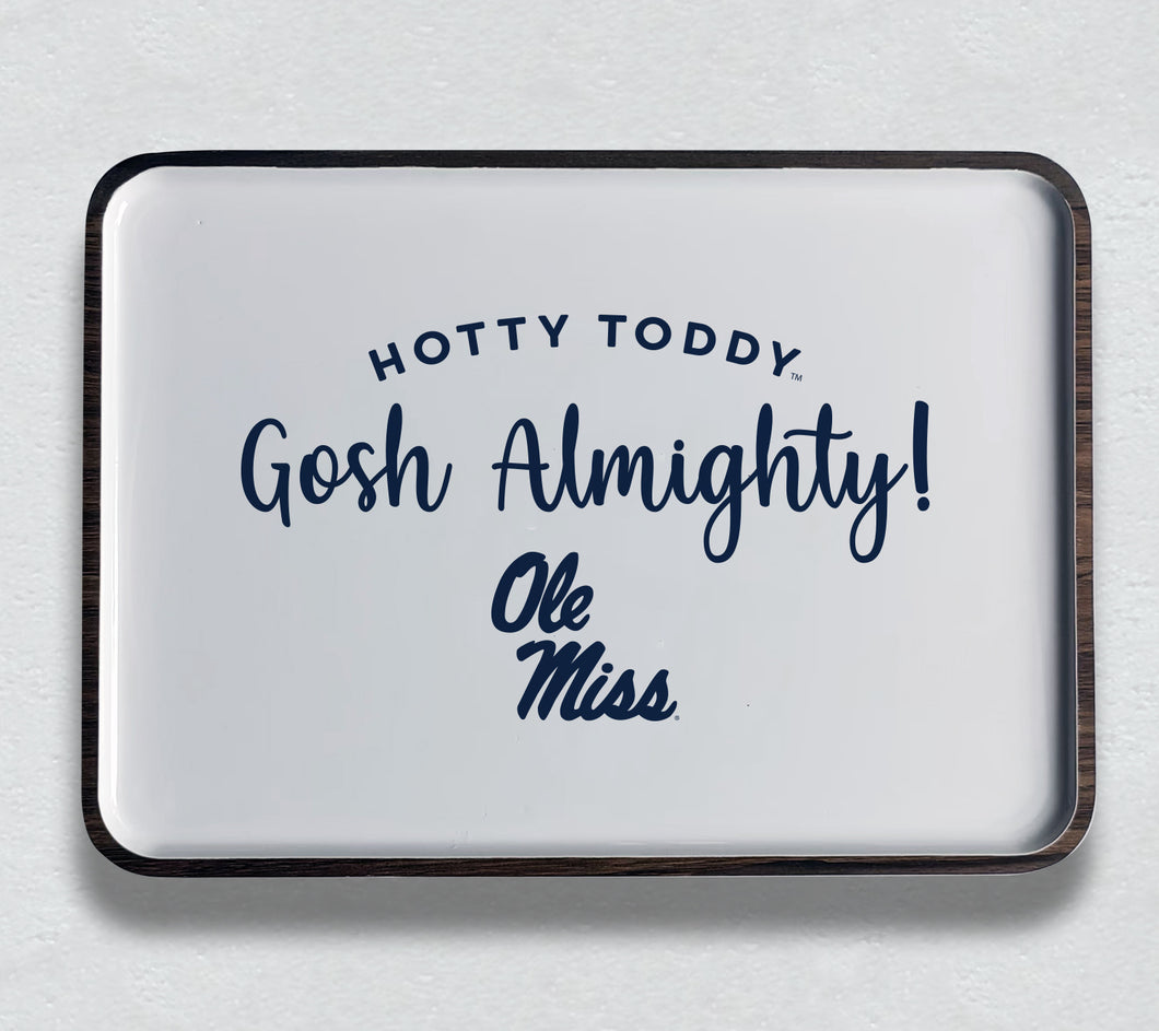 Ole Miss Spirit Mango Wood Tray