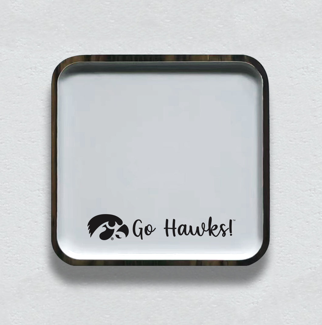 Iowa Spirit Mango Wood Small Tray