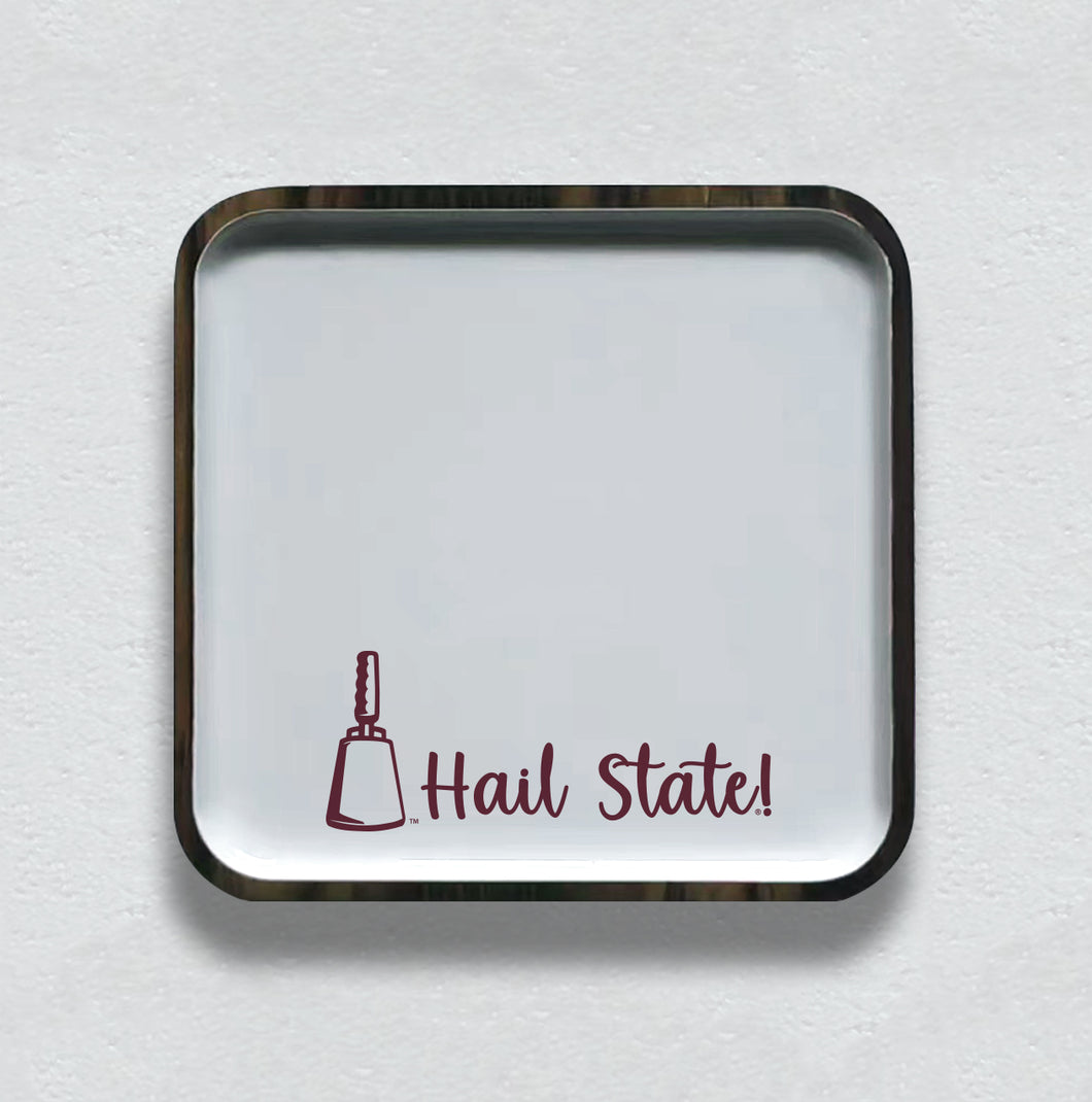 Mississippi State Spirit Mango Wood Small Tray
