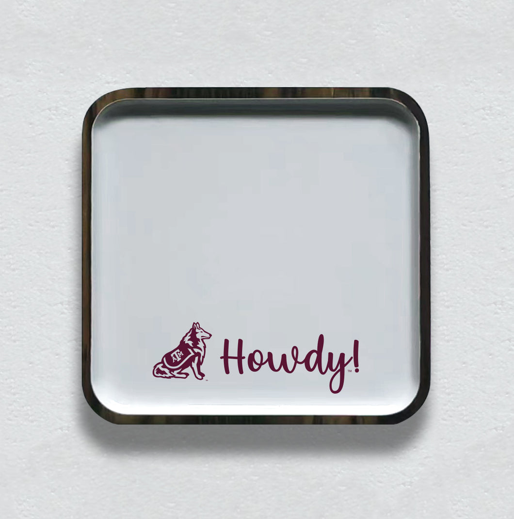 Texas A&M Spirit Mango Wood Small Tray