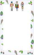 Nutcracker Confetti Notepad
