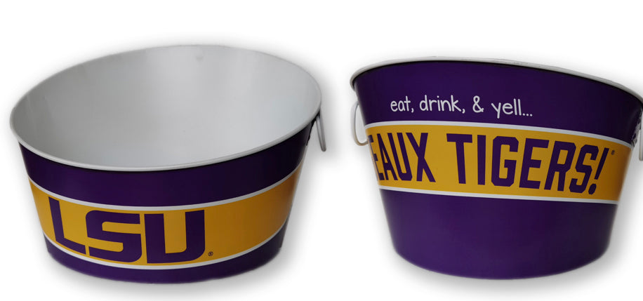 LSU Metal Drink Tub