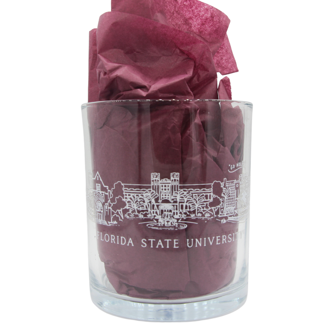 Florida State Skyline DOF Glass