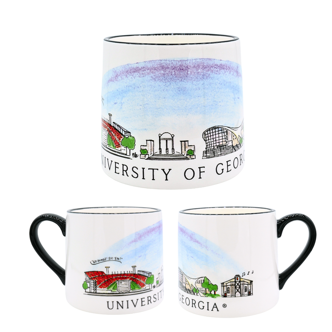 Georgia Skyline Ceramic Mug