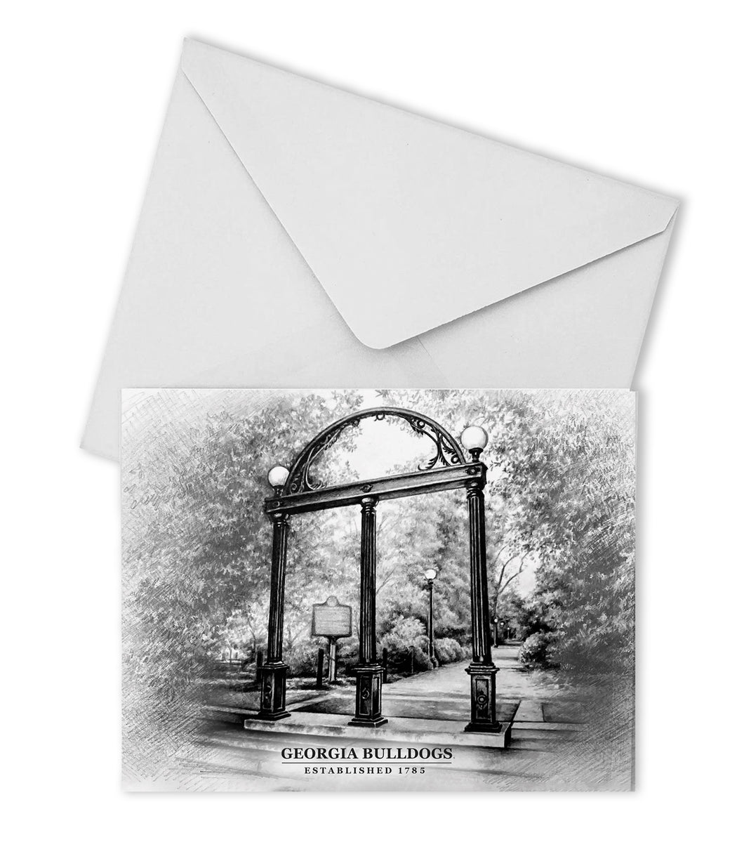 Georgia Campus Boxed Note Cards