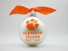 Load image into Gallery viewer, Clemson Landmark Glass Ball Ornament
