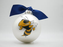 Load image into Gallery viewer, Georgia Tech Mascot Glass Ball Ornament
