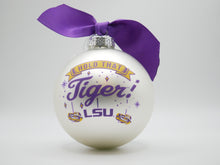 Load image into Gallery viewer, LSU Mascot Glass Ball Ornament
