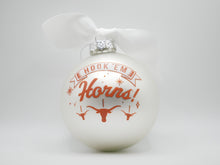 Load image into Gallery viewer, Texas Mascot Glass Ball Ornament
