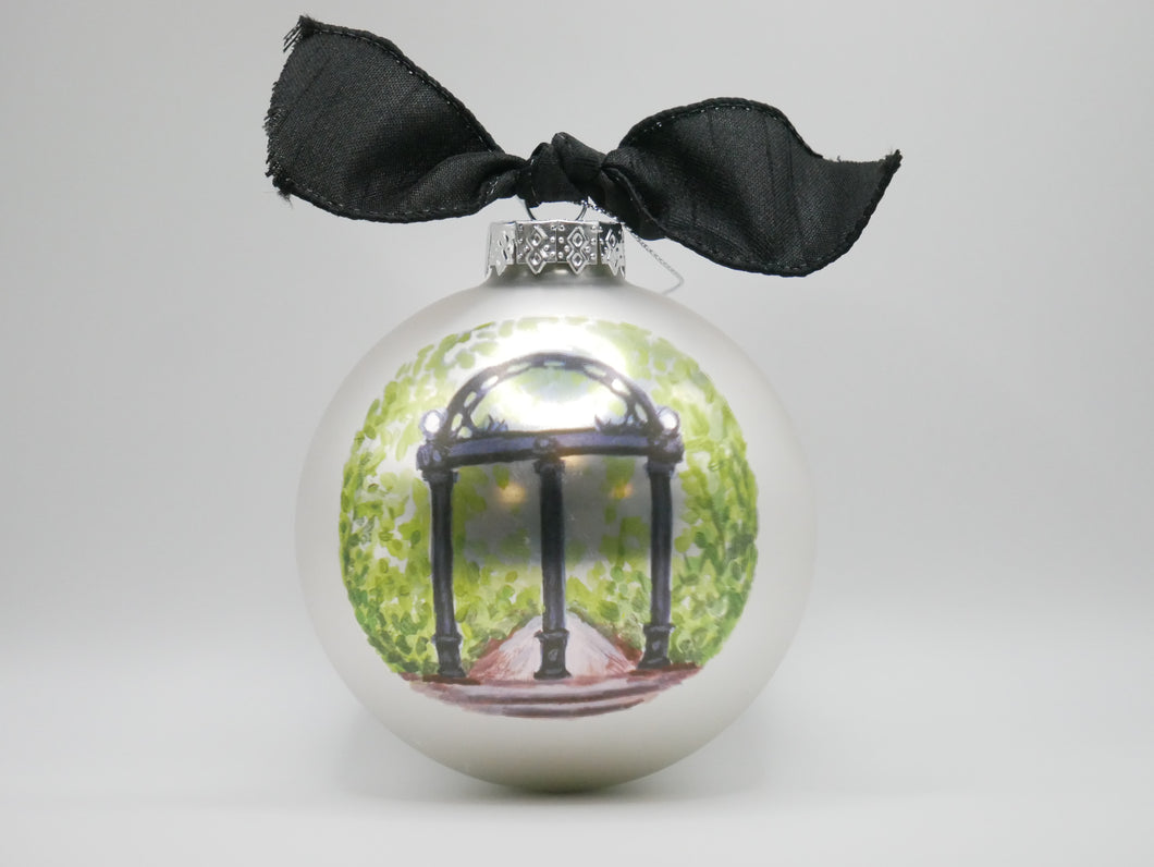 Georgia Landmark Glass Ball Ornament