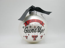 Load image into Gallery viewer, Texas Tech Mascot Glass Ball Ornament
