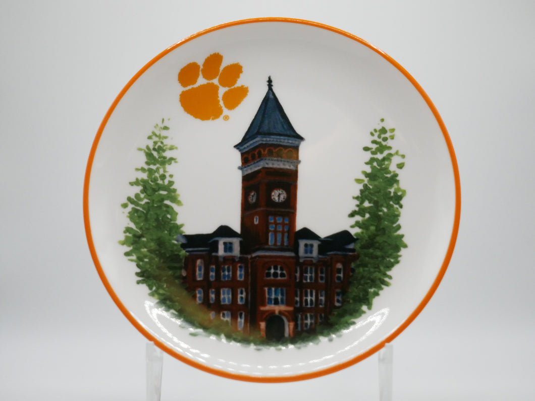 Clemson Landmark Ceramic Trinket Tray