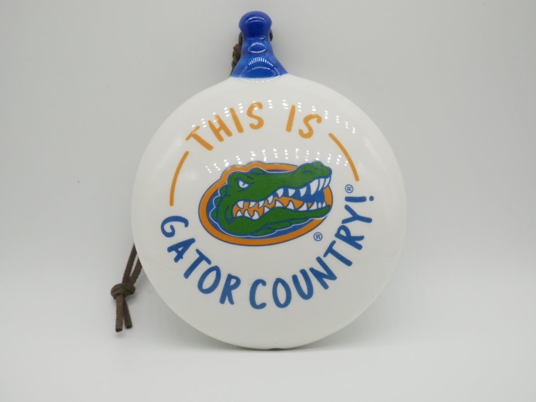 Florida Logo Ceramic Puff Ornament