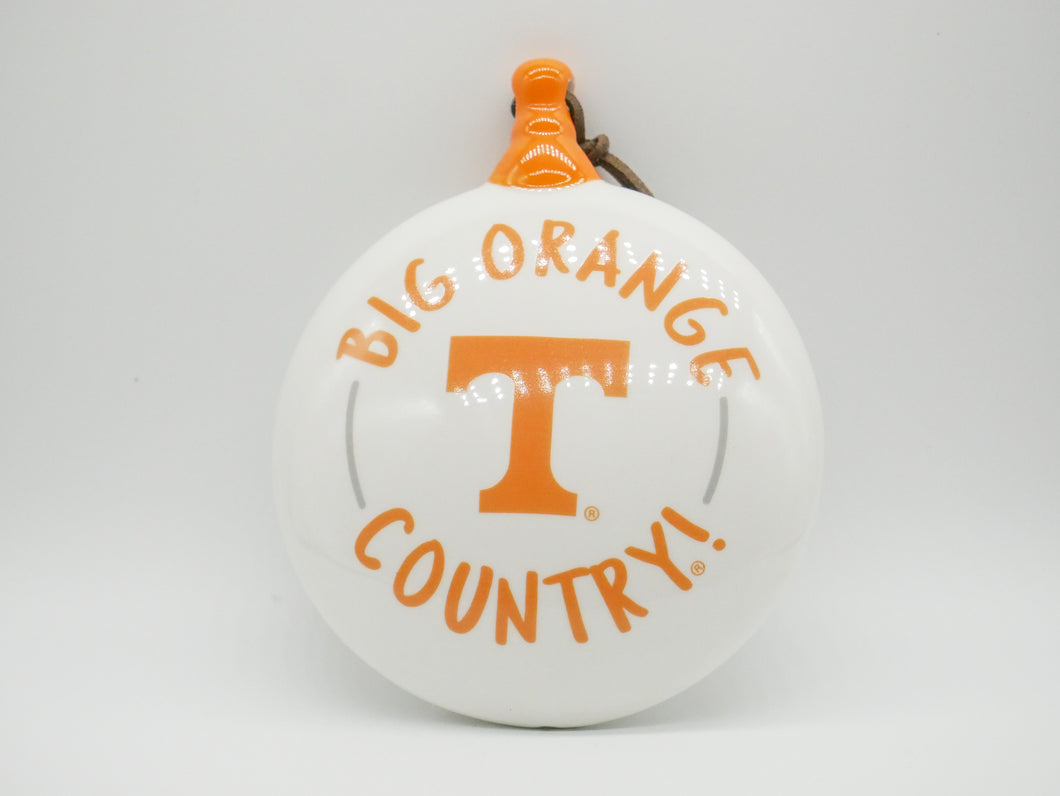Tennessee Logo Ceramic Puff Ornament