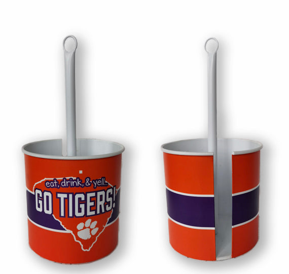 Clemson Metal Paper Towel Holder