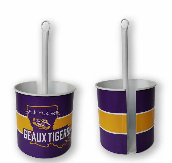 LSU Metal Paper Towel Holder
