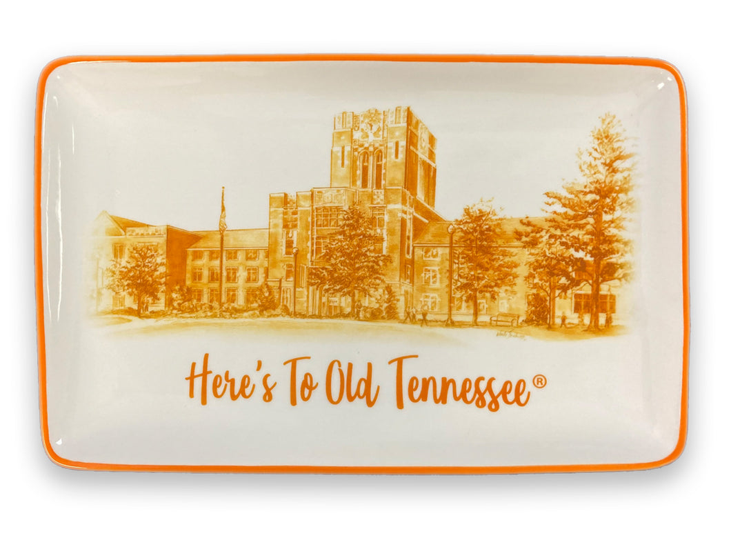 Tennessee Campus Ceramic Trinket Tray