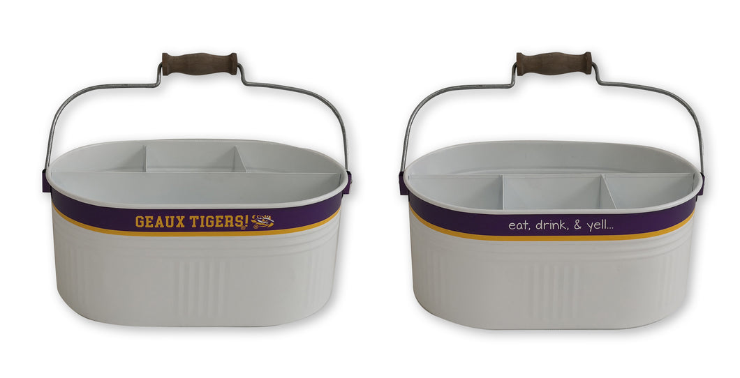 LSU Metal Utensil Holder