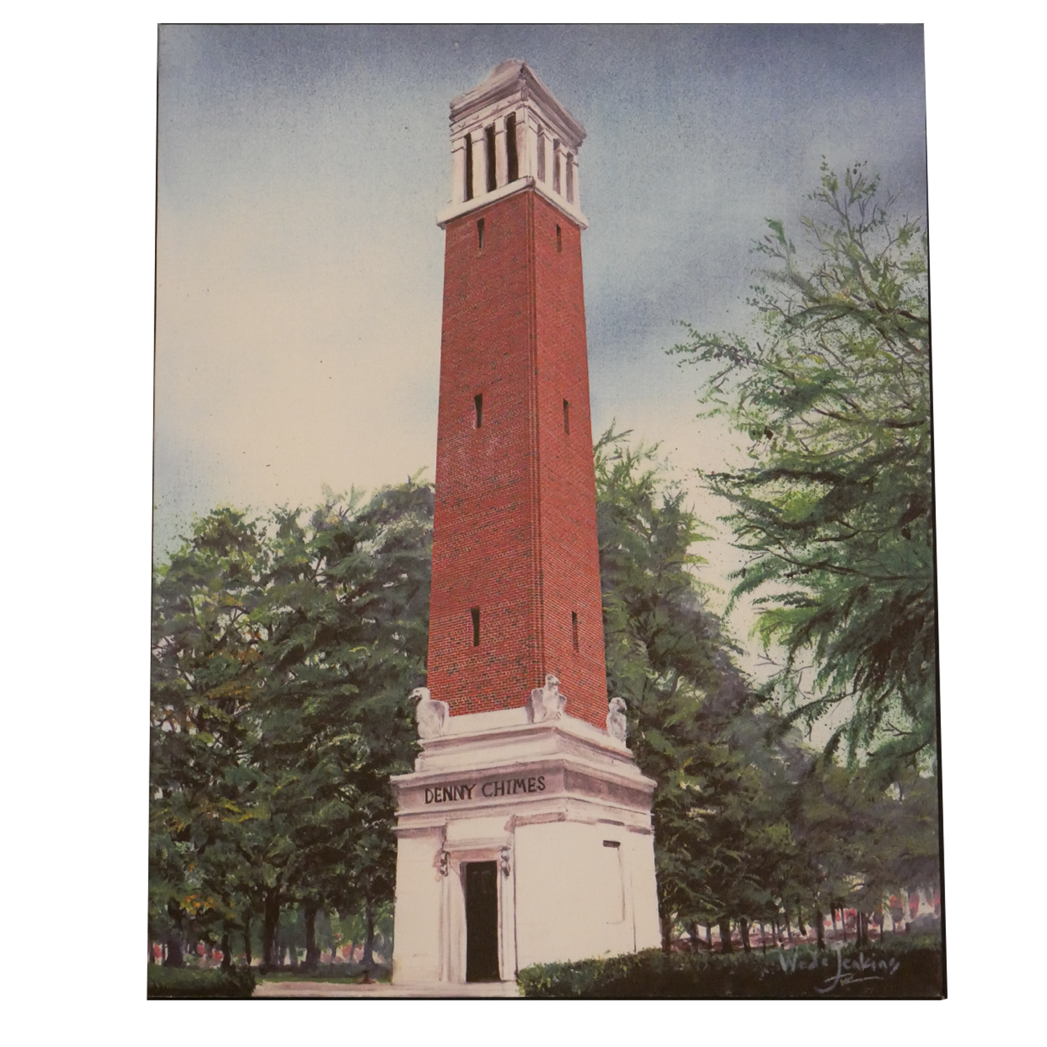 Alabama Campus Canvas