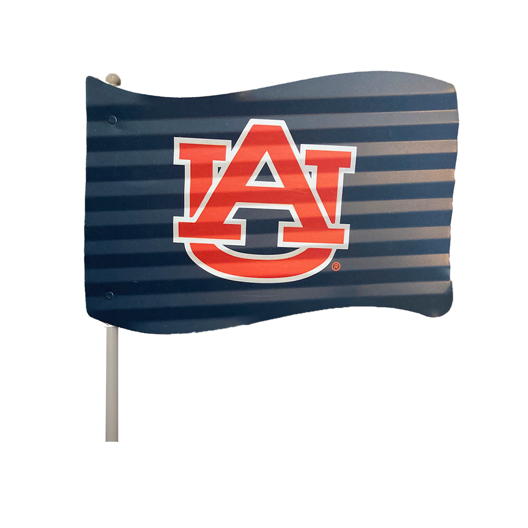 Auburn Metal Flag Garden Stake