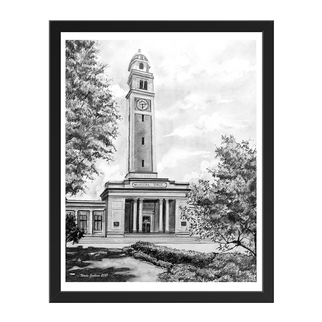 LSU Campus 11x14 Prints