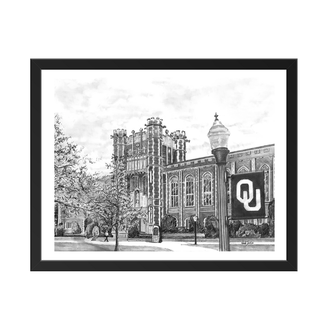 Oklahoma Campus 11x14 Prints