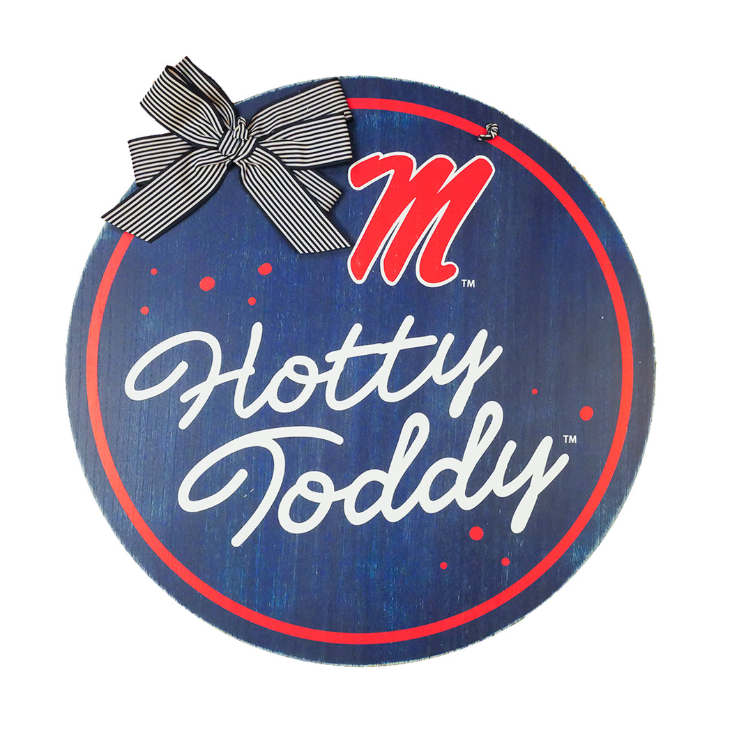 Ole Miss Spirit Wood Door Hanger