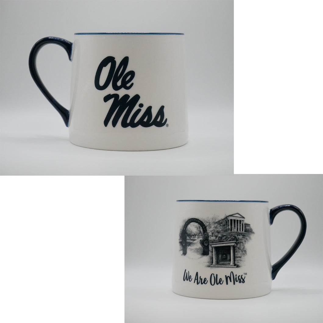 Ole Miss Campus Ceramic Mug
