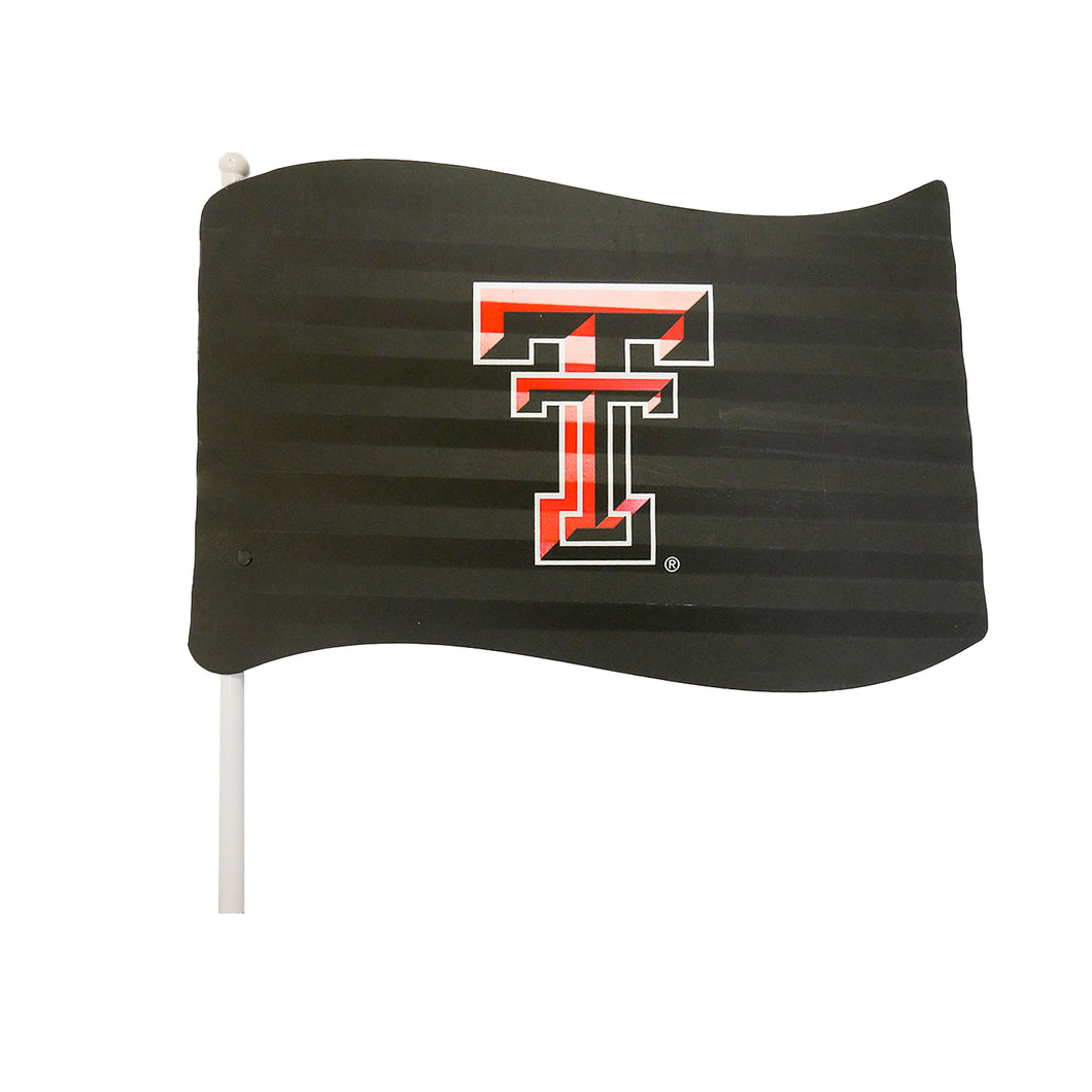 Texas Tech Metal Flag Garden Stake