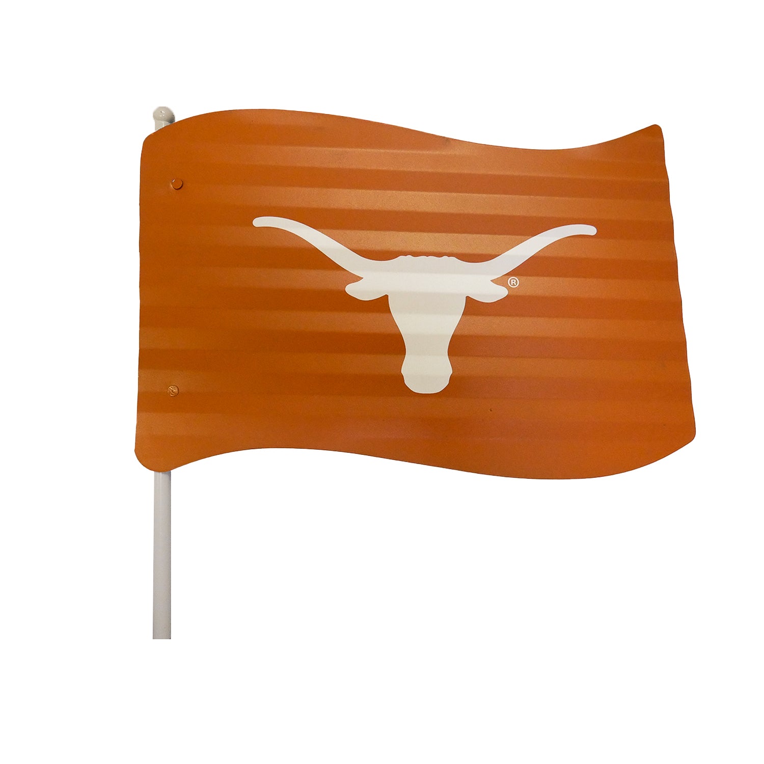 Texas Metal Flag Garden Stake