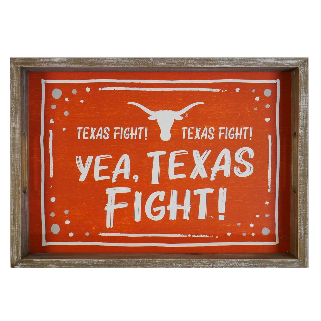 Texas Spirit Wood Rectangle Tray