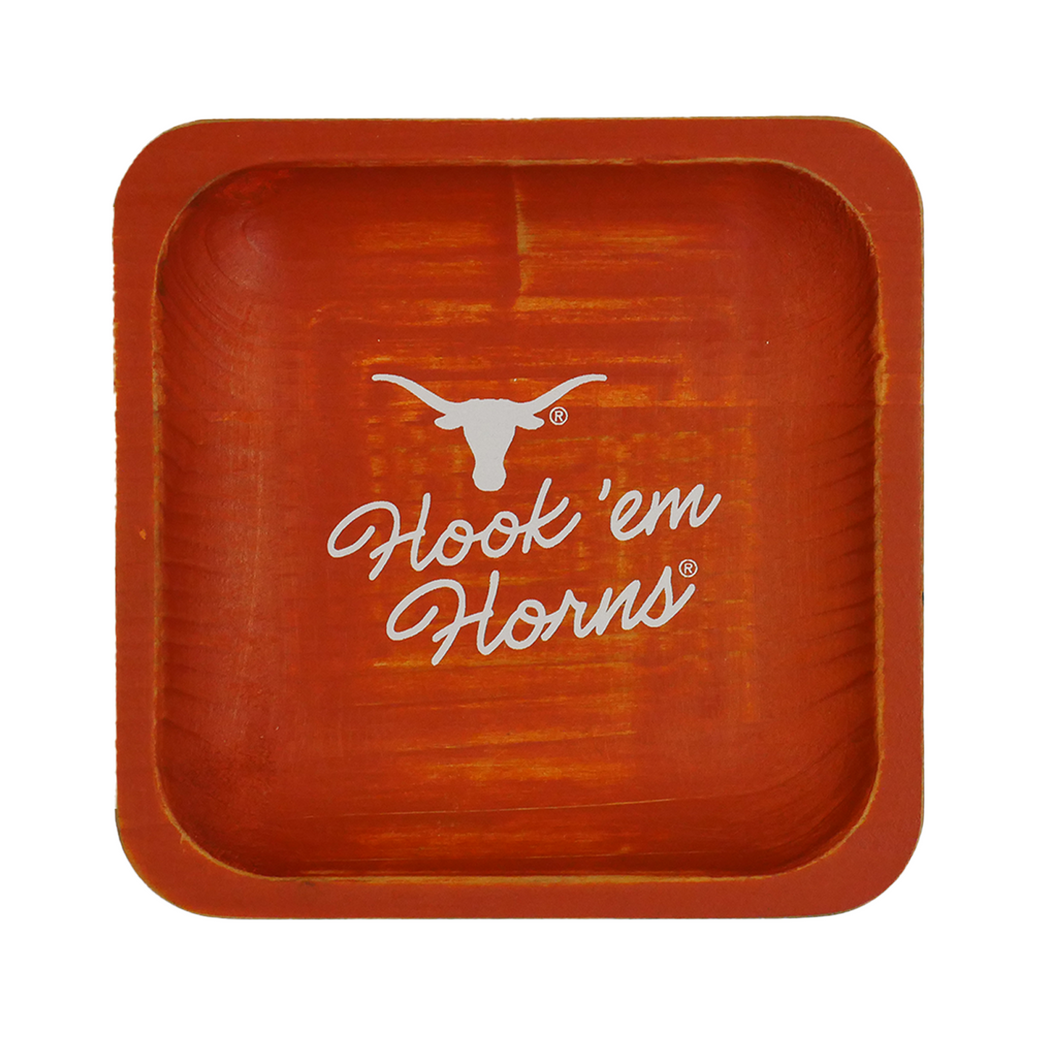 Texas Spirit Wood Trinket Tray