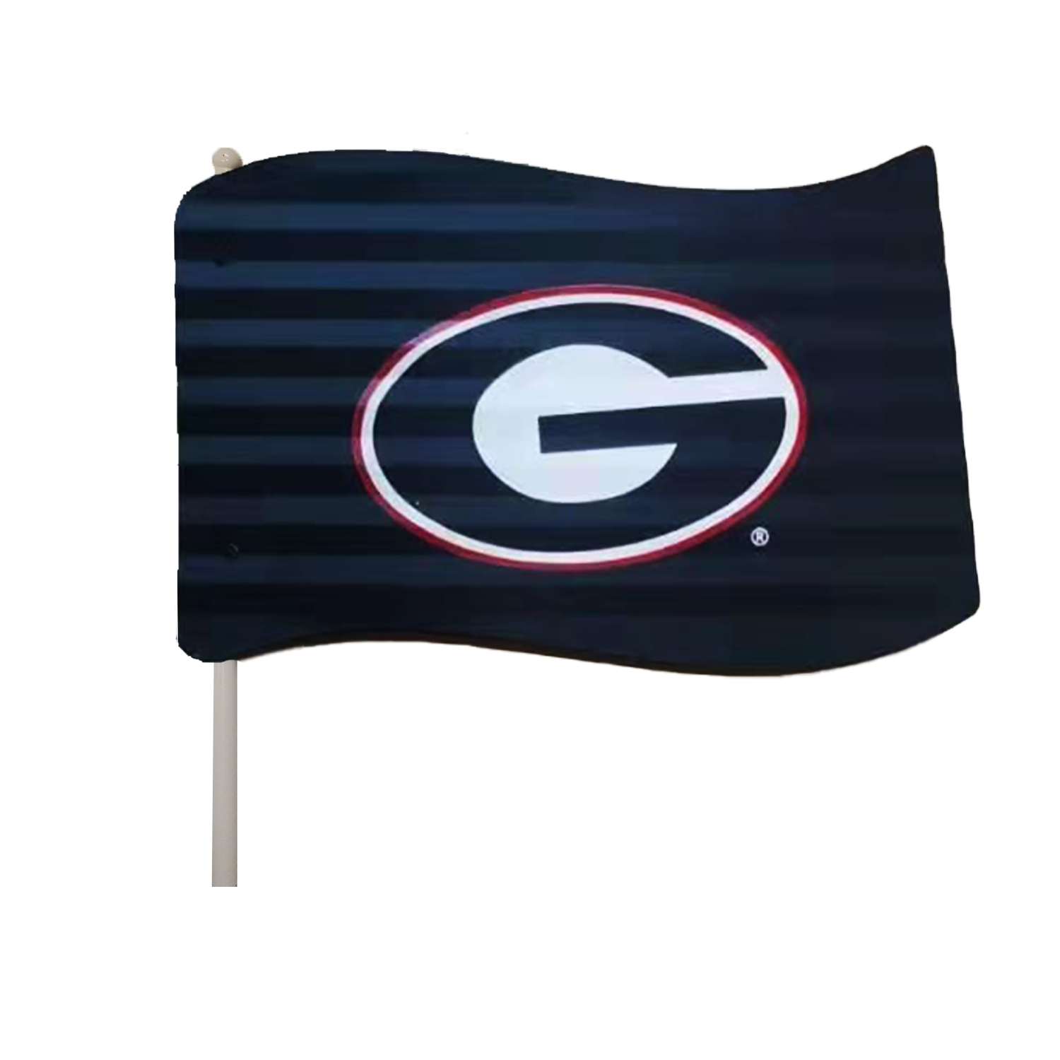 Georgia Metal Flag Garden Stake